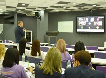 College of Hospitality Industry
Management Has organized an
international seminar (International
Seminar) Via the online system Google
Meet on the topic of the impact of the
situation Co-Vid 19 ready to brainstorm
To find solutions, find solutions